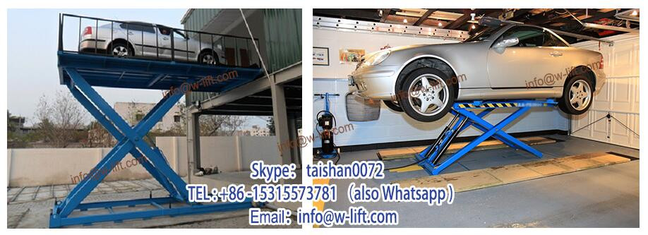 Portable hydraulic scissor car lift 220V, scissor lift china