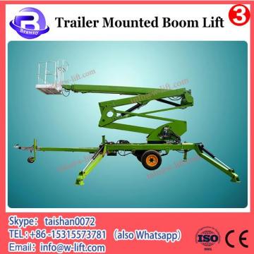Articulating trailer mounted lifter
