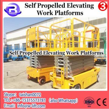 10m/300kg China Electric Hydraulic Scissor Lift Table Working Platform Self propelled Scissor lift indoor Stationary Use