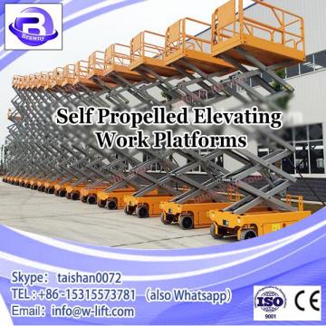 Mobile Aerial Work Platform Aluminum Electric Hydraulic Self Propelled Scissor Lift Table