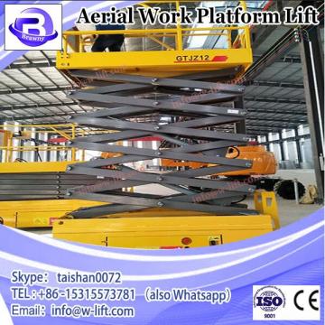 Hontylift Factory Wholesale High quality electric aluminum alloy telescopic man lift platform / aerial working platform lift