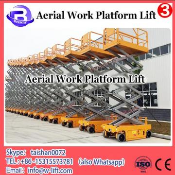 articulated boom aerial work platform scissor lift