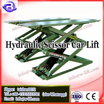 electric hydraulic lift/scissor fixed lifting equipment/car lift
