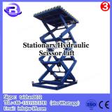 2ton Warehouse stationary hydraulic lift table with scissor structure