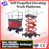 12m 450kg Self Propelled Electric Man Lifting Platform Mobile Auto Scissor Lift Crane