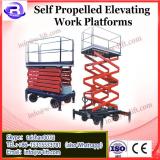Mobile Aerial Work Platform Aluminum Electric Hydraulic Self Propelled Scissor Lift Table